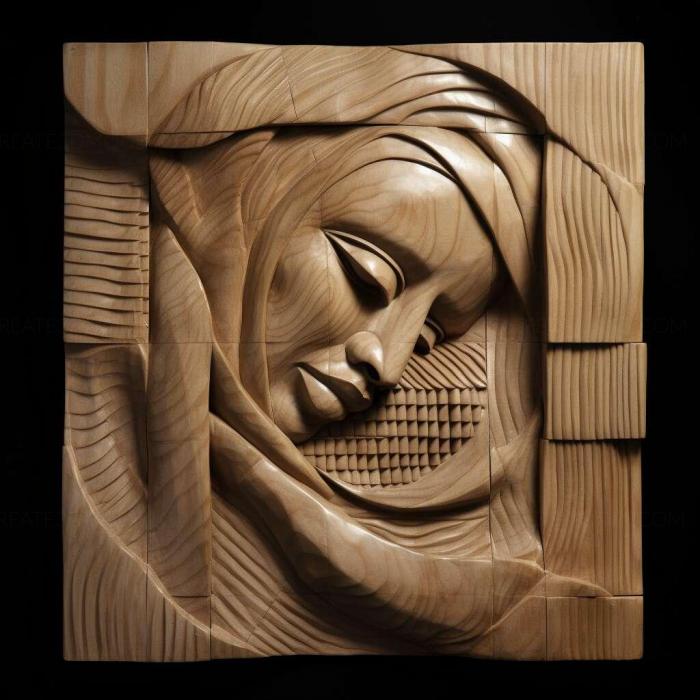 نموذج ثلاثي الأبعاد لآلة CNC 3D Art 